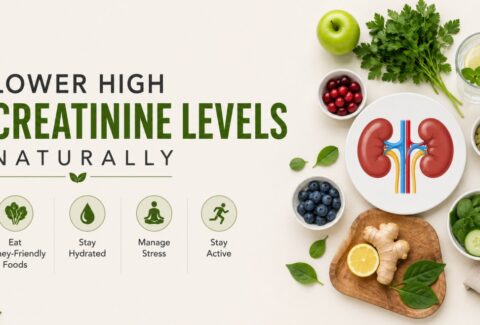 Lower High Creatinine Levels Naturally