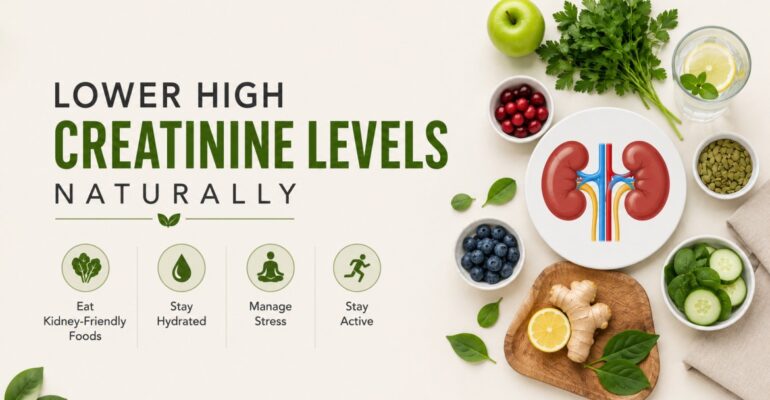 Lower High Creatinine Levels Naturally
